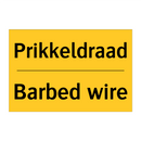 Prikkeldraad - Barbed wire