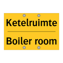 Ketelruimte - Boiler room