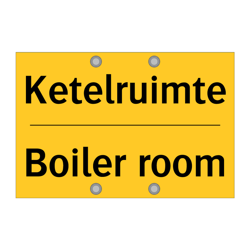 Ketelruimte - Boiler room