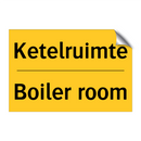 Ketelruimte - Boiler room