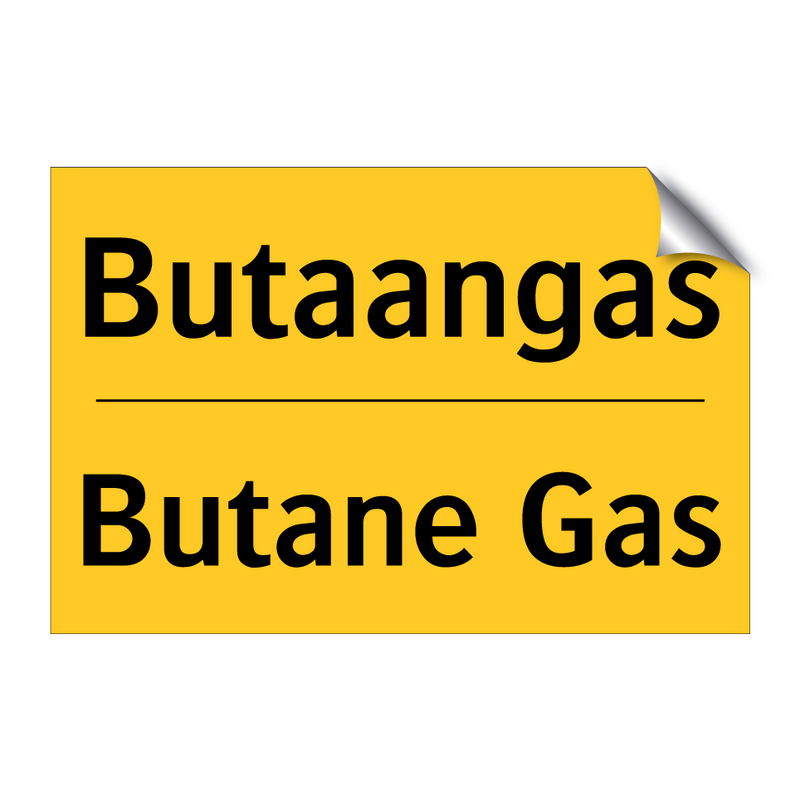 Butaangas - Butane Gas