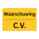 Waarschuwing - C.V.