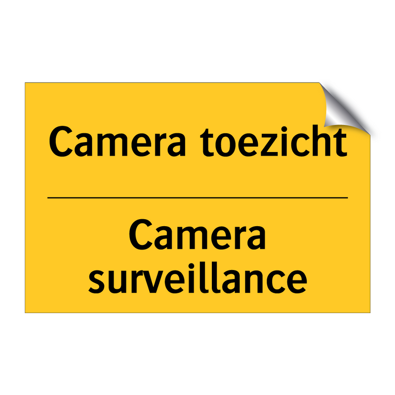 Camera toezicht - Camera surveillance
