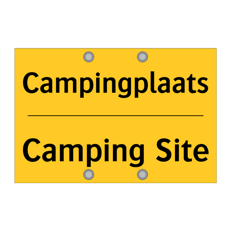 Campingplaats - Camping Site