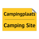Campingplaats - Camping Site