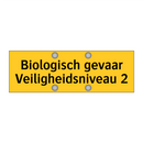 Biologisch gevaar Veiligheidsniveau 2