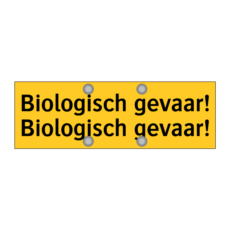 Biologisch gevaar! Biologisch gevaar!