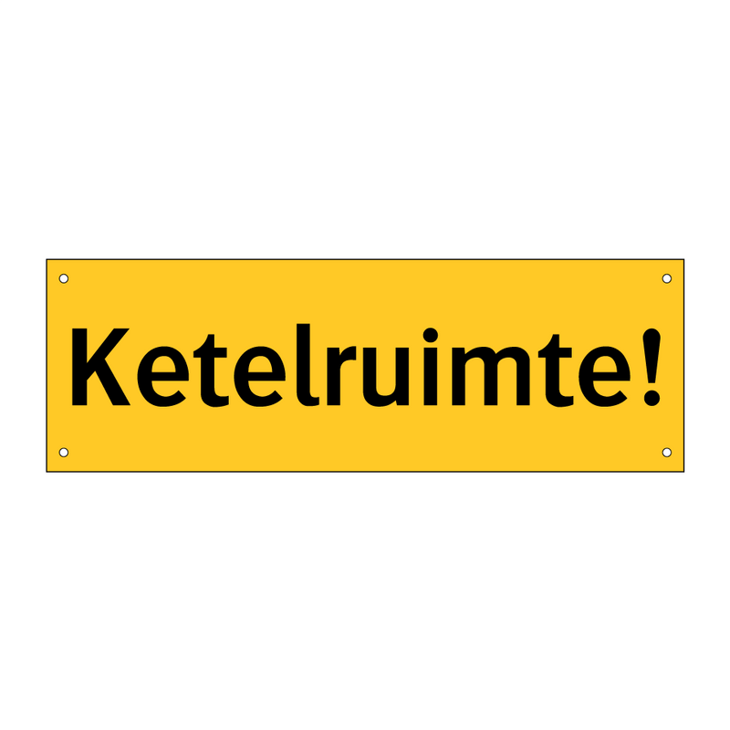 Ketelruimte!