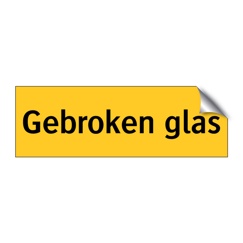 Gebroken glas