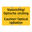 Voorzichtig! Optische straling - Caution! Optical radiation