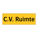 C.V. Ruimte