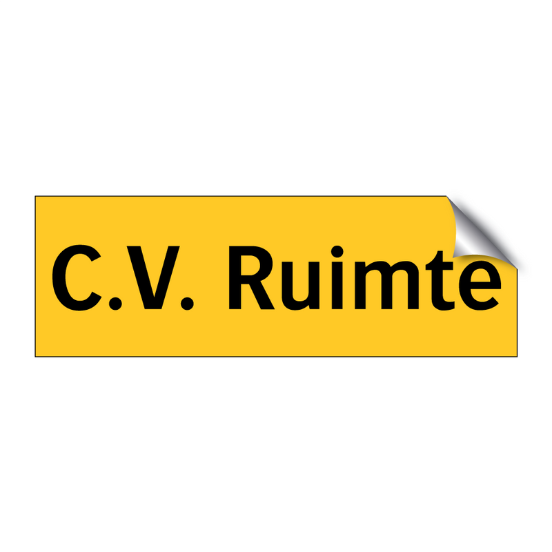 C.V. Ruimte