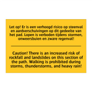 Let op! Er is een verhoogd risico /.../ - Caution! There is an increased /.../