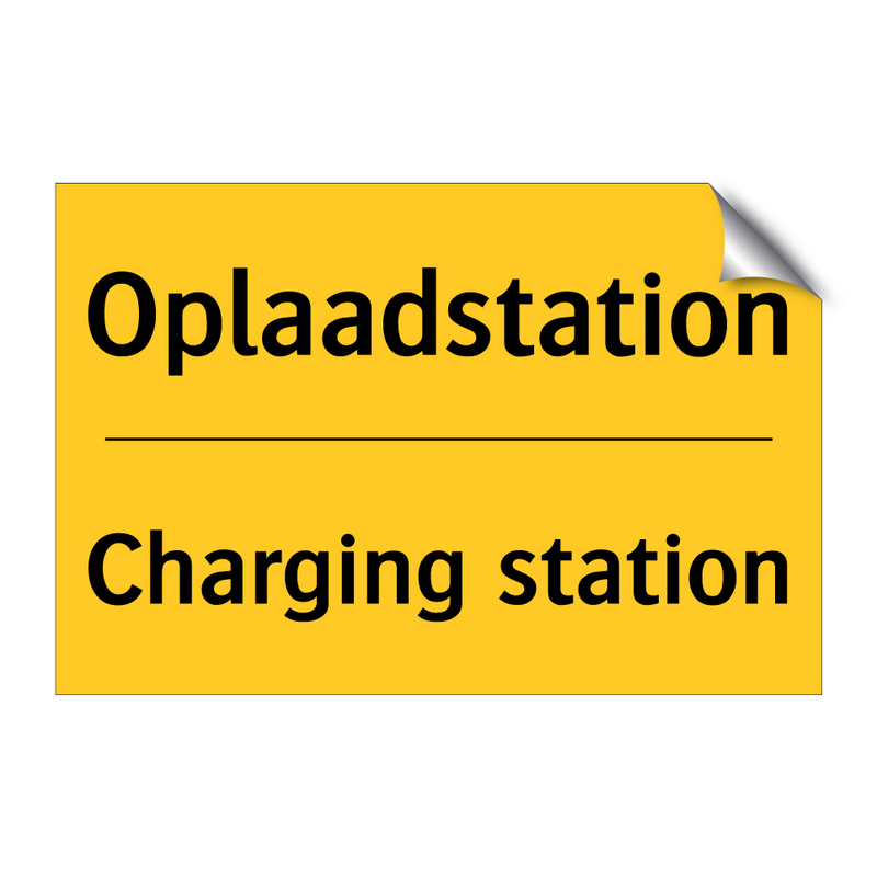 Oplaadstation - Charging station