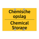 Chemische opslag - Chemical Storage