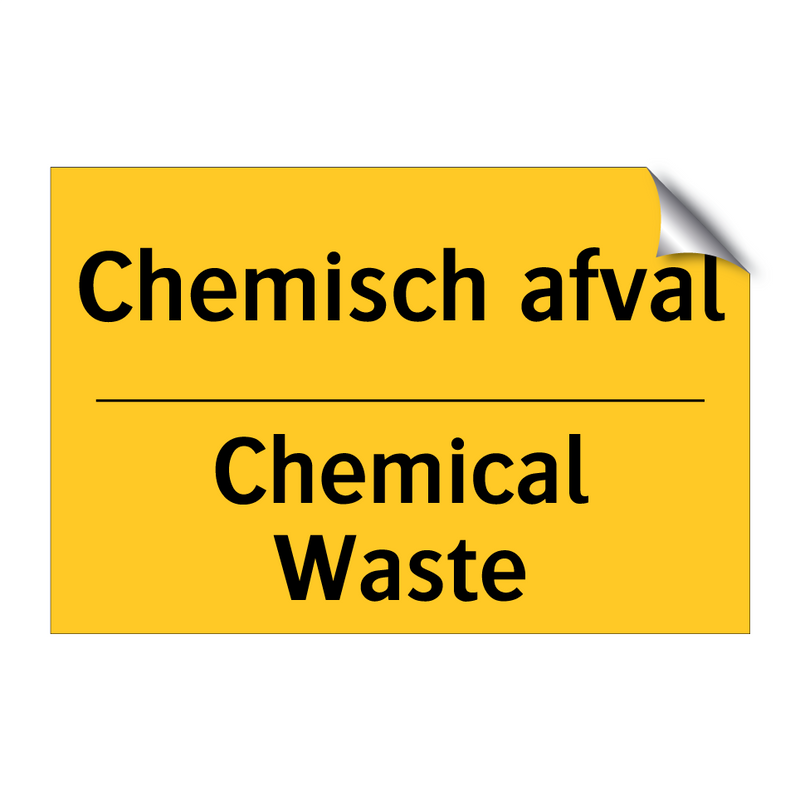 Chemisch afval - Chemical Waste