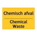 Chemisch afval - Chemical Waste