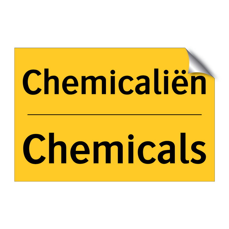 Chemicaliën - Chemicals