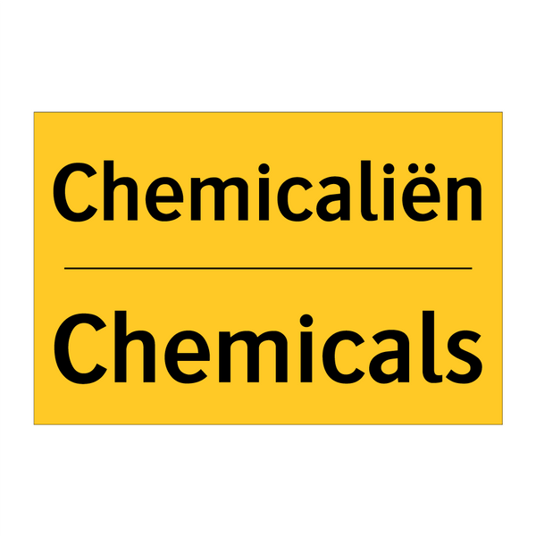 Chemicaliën - Chemicals