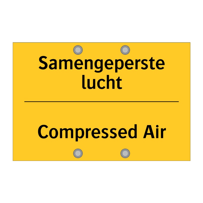 Samengeperste lucht - Compressed Air