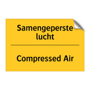 Samengeperste lucht - Compressed Air