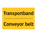 Transportband - Conveyor belt