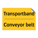 Transportband - Conveyor belt