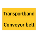 Transportband - Conveyor belt