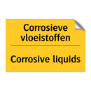 Corrosieve vloeistoffen - Corrosive liquids