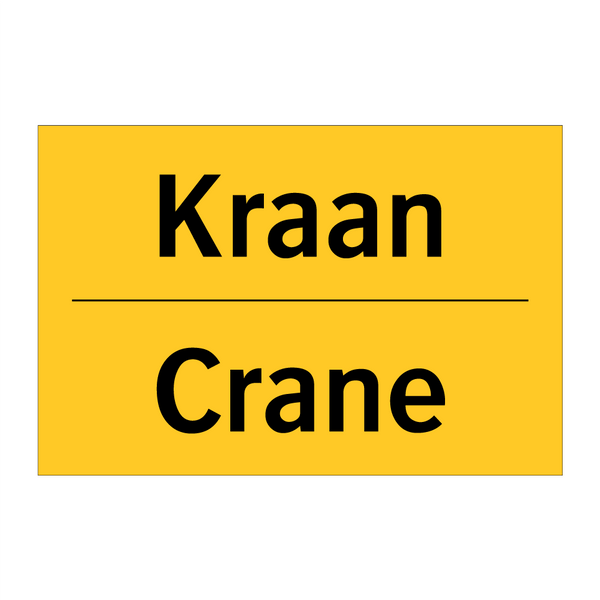 Kraan - Crane
