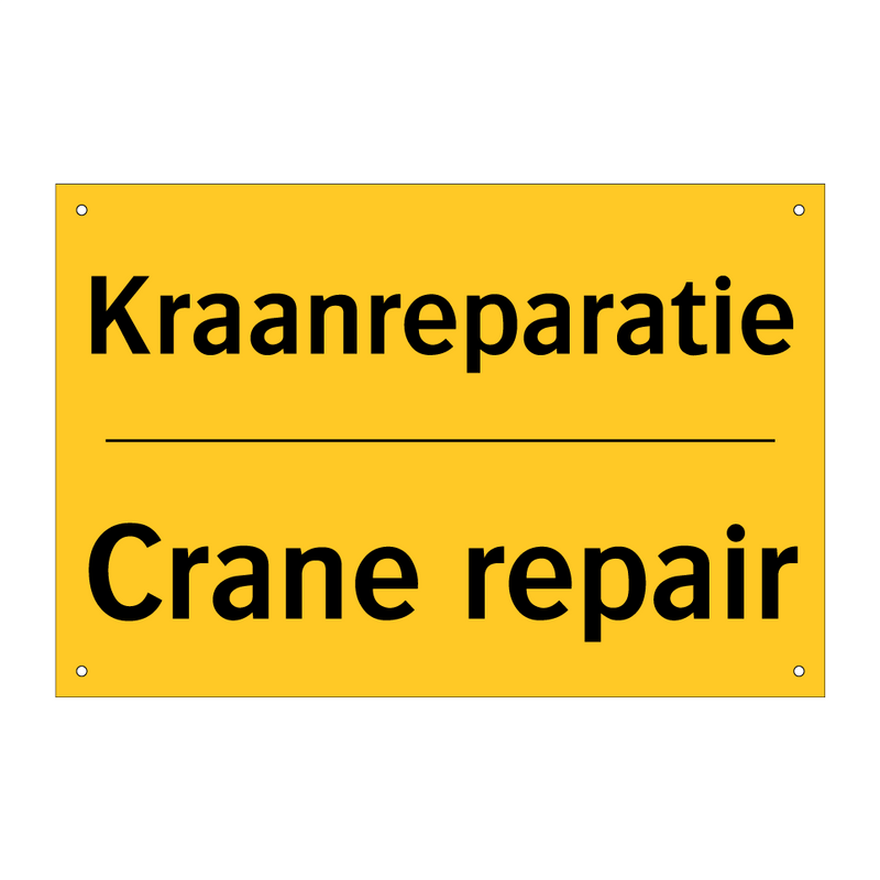 Kraanreparatie - Crane repair