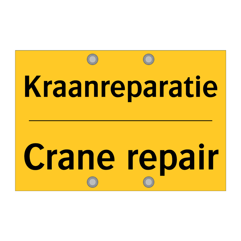 Kraanreparatie - Crane repair