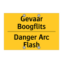 Gevaar Boogflits - Danger Arc Flash