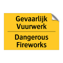 Gevaarlijk Vuurwerk - Dangerous Fireworks