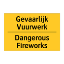 Gevaarlijk Vuurwerk - Dangerous Fireworks