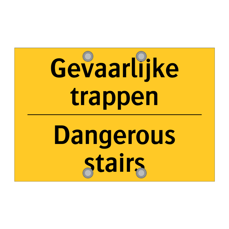 Gevaarlijke trappen - Dangerous stairs