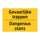 Gevaarlijke trappen - Dangerous stairs