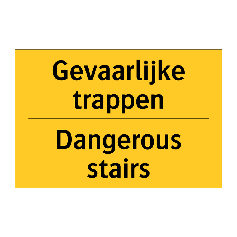 Gevaarlijke trappen - Dangerous stairs