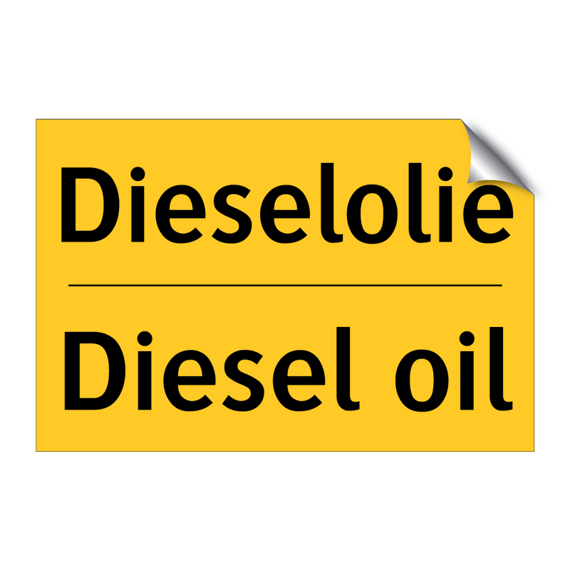 Dieselolie - Diesel oil
