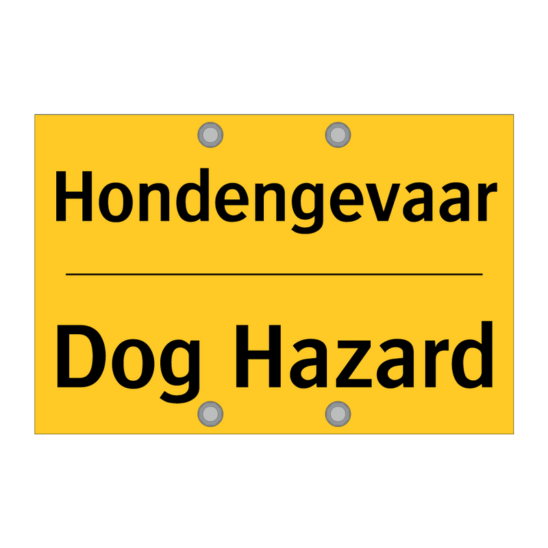 Hondengevaar - Dog Hazard