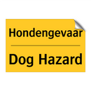 Hondengevaar - Dog Hazard