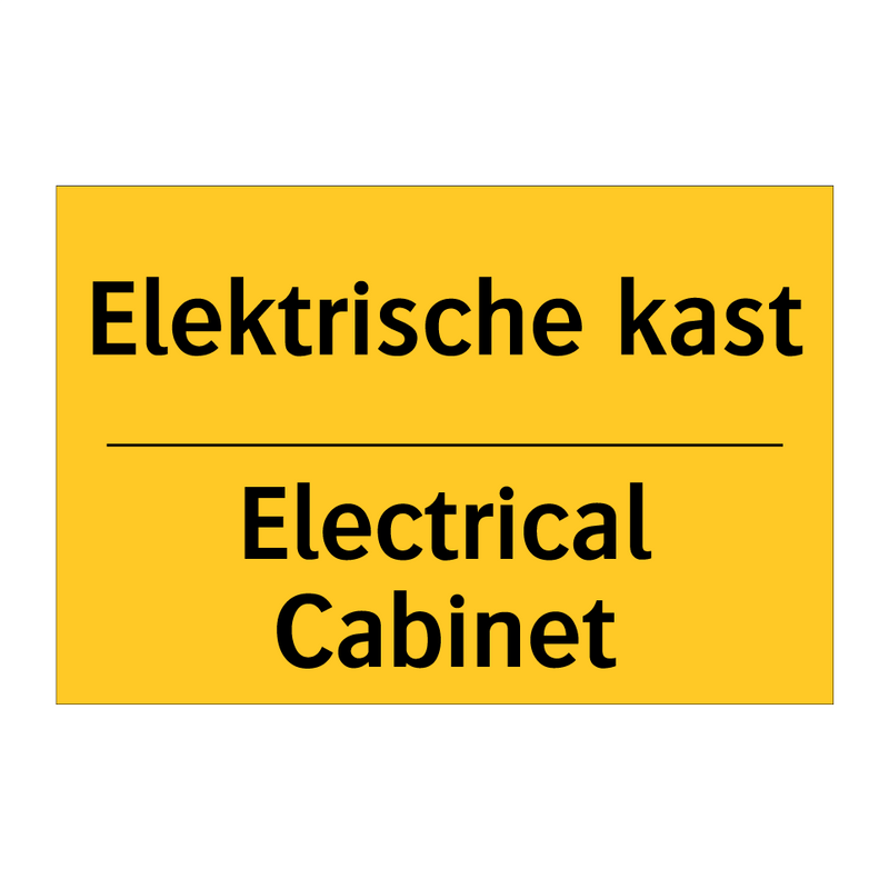 Elektrische kast - Electrical Cabinet