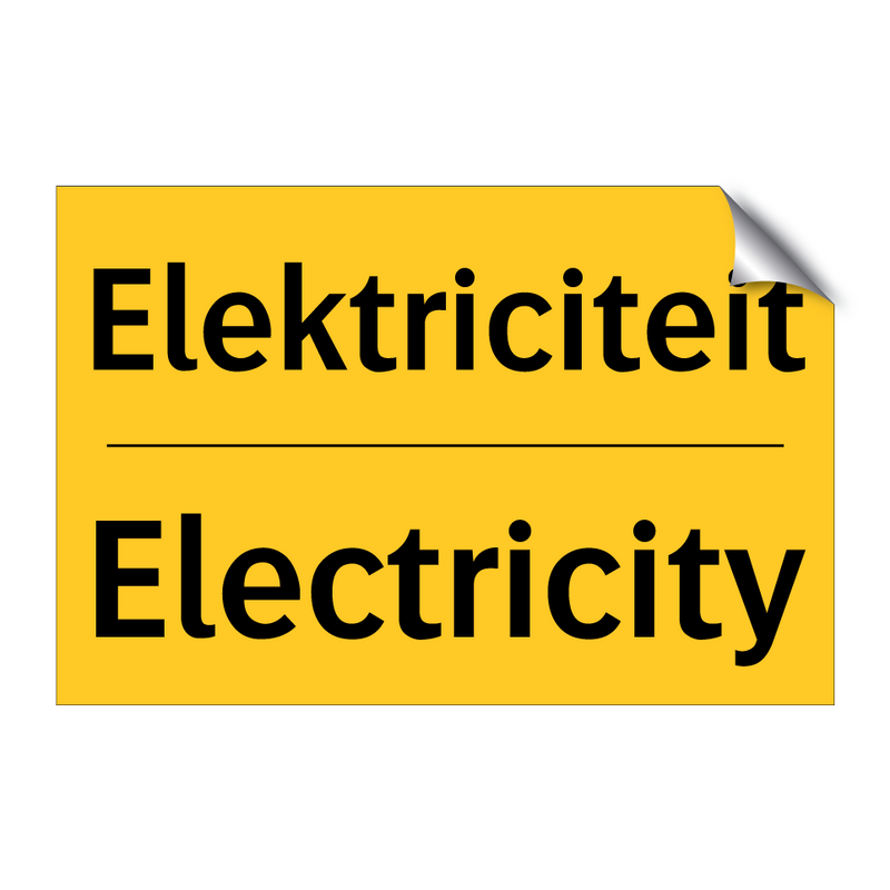 Elektriciteit - Electricity