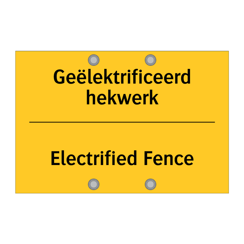 Geëlektrificeerd hekwerk - Electrified Fence