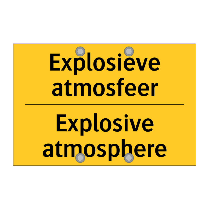 Explosieve atmosfeer - Explosive atmosphere