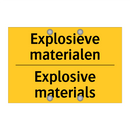 Explosieve materialen - Explosive materials