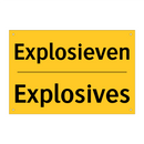 Explosieven - Explosives