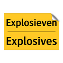 Explosieven - Explosives