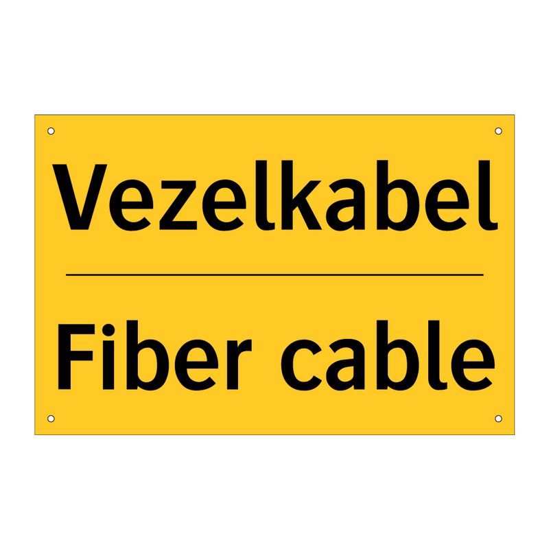 Vezelkabel - Fiber cable