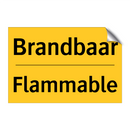 Brandbaar - Flammable